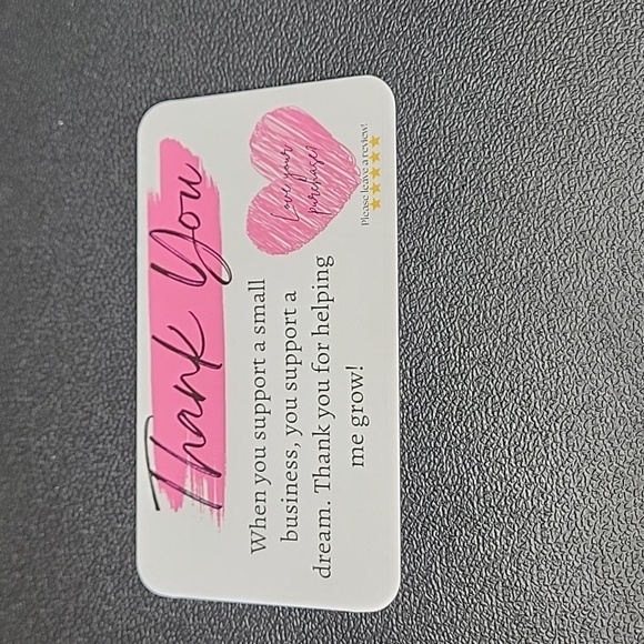 Thank You Cards: Cow Tulip Watercolor Blue Pink Purple Green Red Orange Qty 50 - Picture 13 of 13